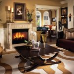 Traditional living room, warm tones, interior design in Brevard, from Michael Gainey Signature Designs