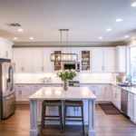 Bright modern open kitchen, Melbourne interior design