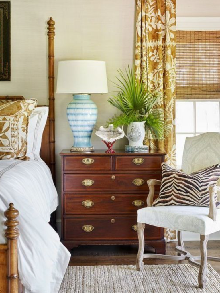 British colonial bedroom; MGSD; British colonial interior design style