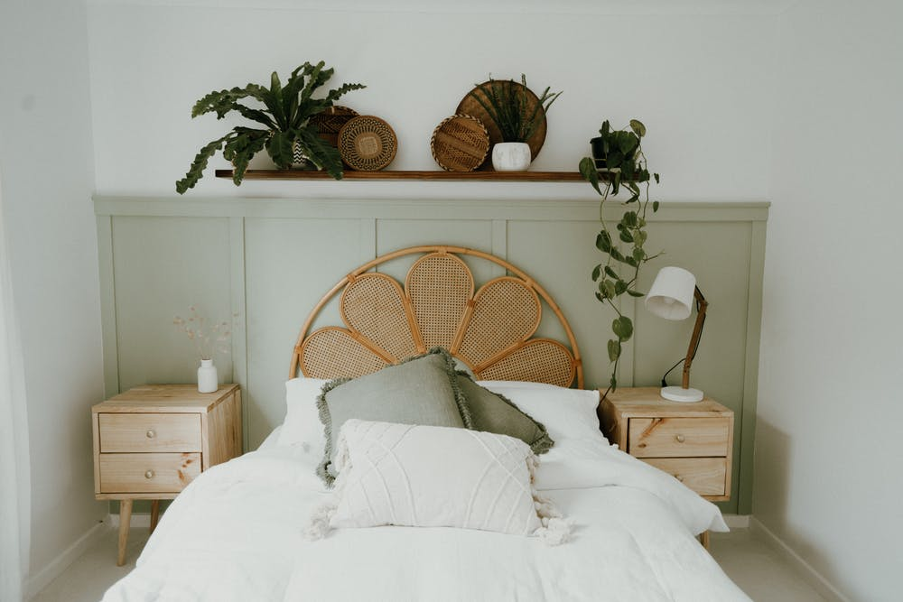 Transitional bedroom decor; MGSD transitional interior design