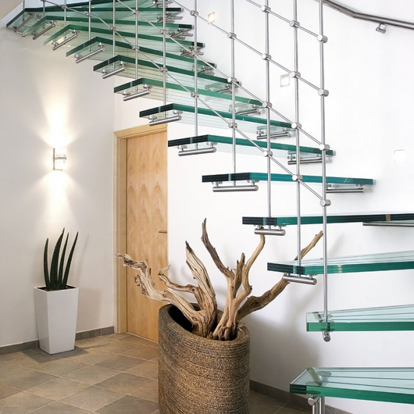 Sea Glass Inspired Steps